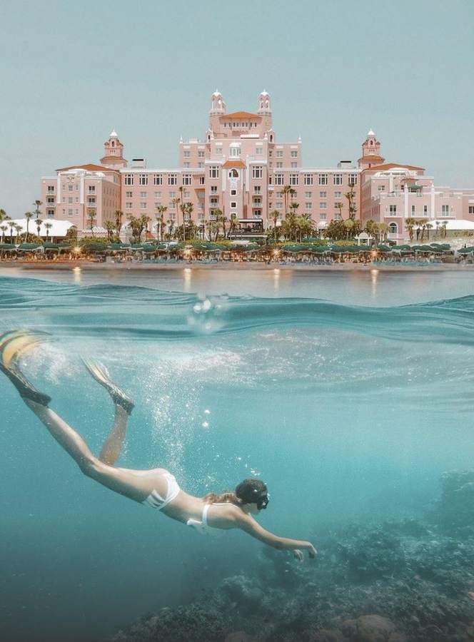 The Don Cesar, St. Pete Beach, Florida — photo by Marina Ponomaryova
