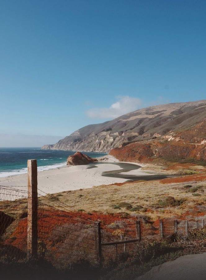California Coastline — photo by Marina Ponomaryova
