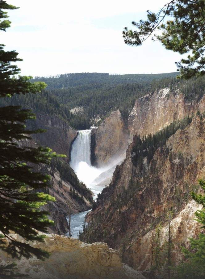 Grand Canyon Of The Yellowstone, Wyoming — photo by Marina Ponomaryova