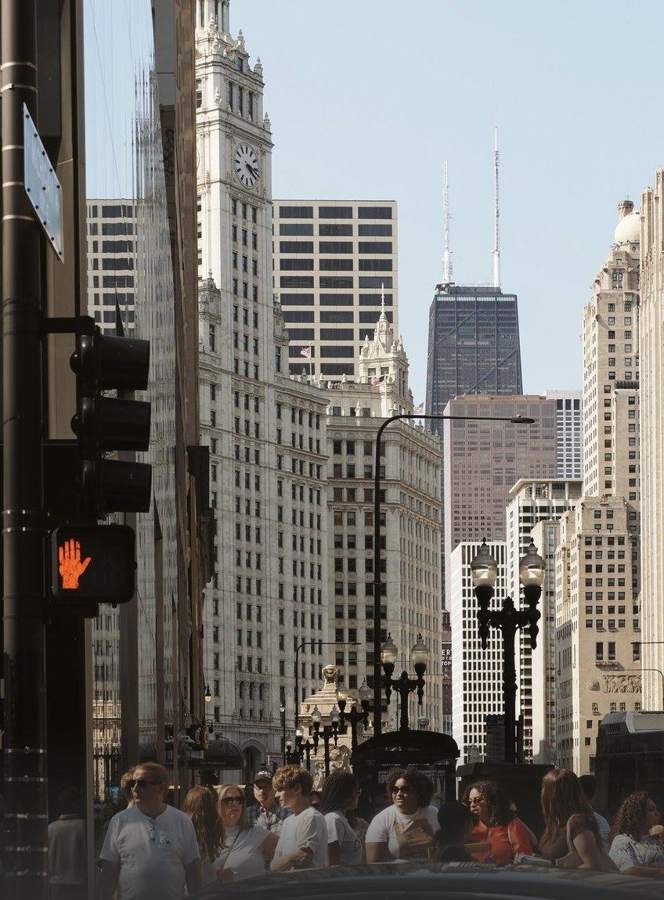 Michigan Avenue, Chicago — photo by Marina Ponomaryova