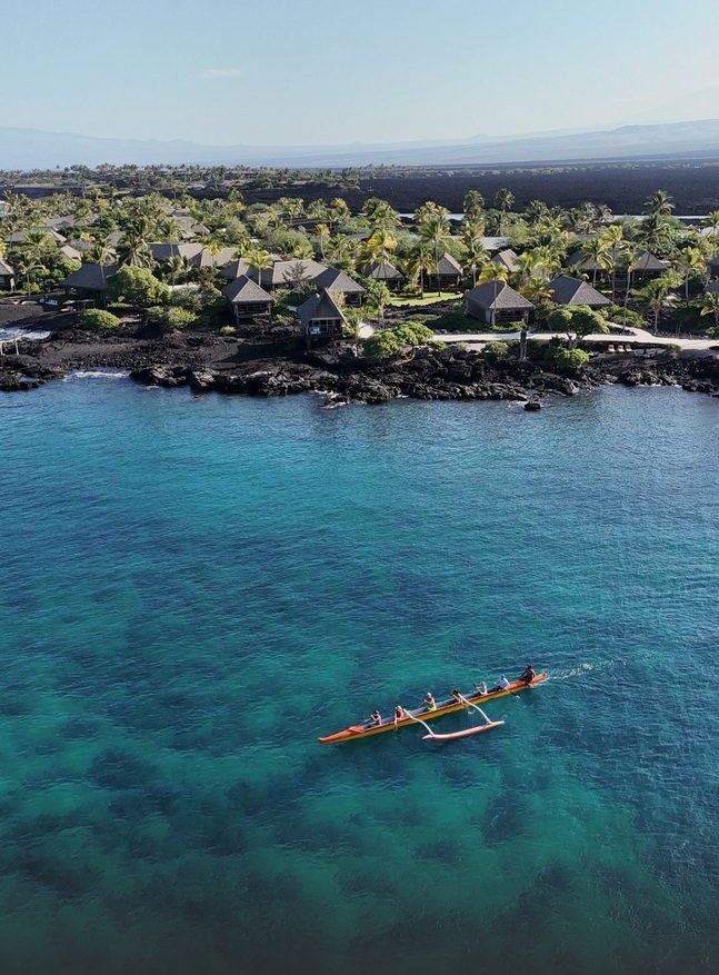 Rosewood Kona Village, HawaiʻI Island — photo by Marina Ponomaryova